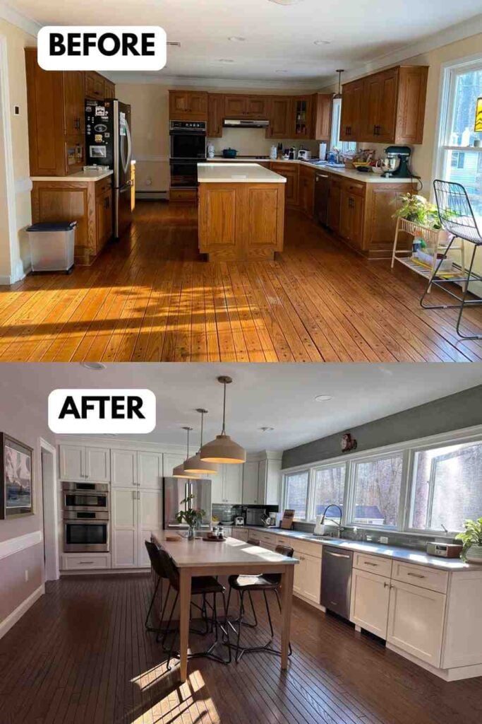 How to Paint Kitchen Cabinets A Step by Step Guide for a Stunning DIY Makeover smallhometours.com 1