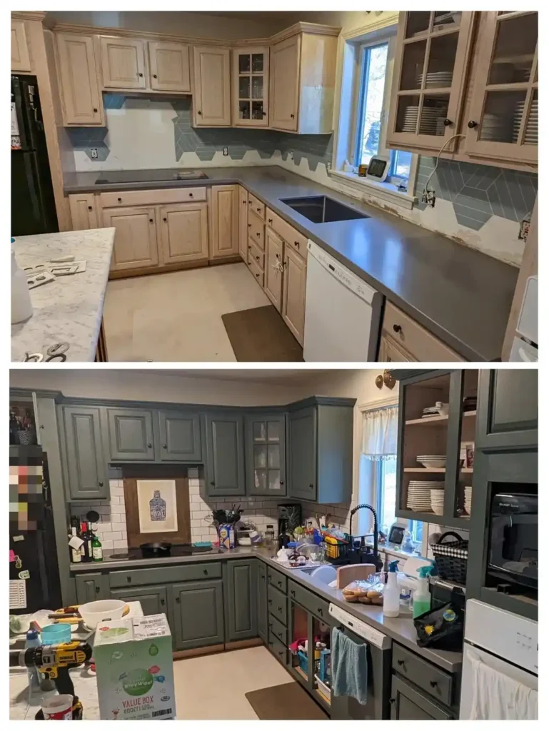 How to Paint Kitchen Cabinets A Step by Step Guide for a Stunning DIY Makeover smallhometours.com 5