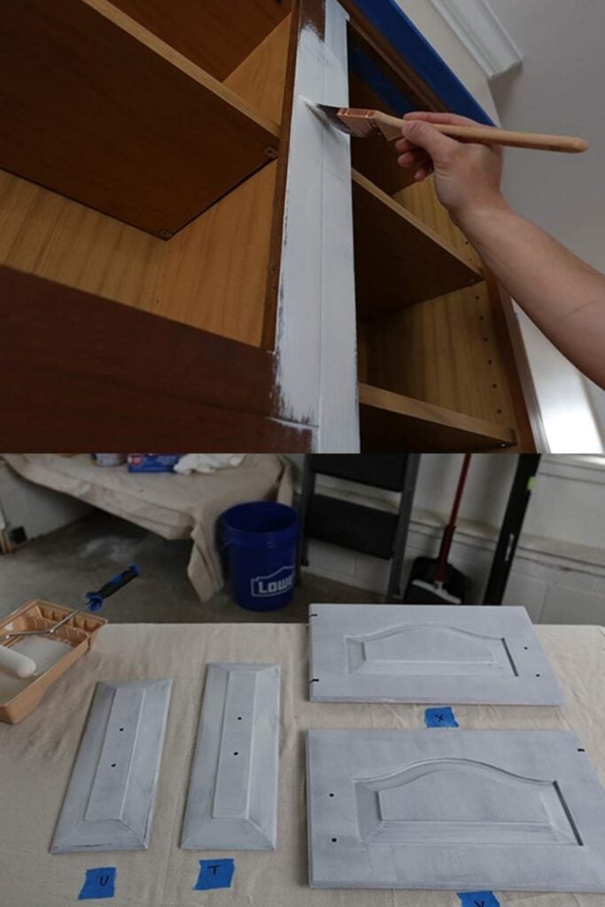 How to Paint Kitchen Cabinets A Step by Step Guide for a Stunning DIY Makeover smallhometours.com 7