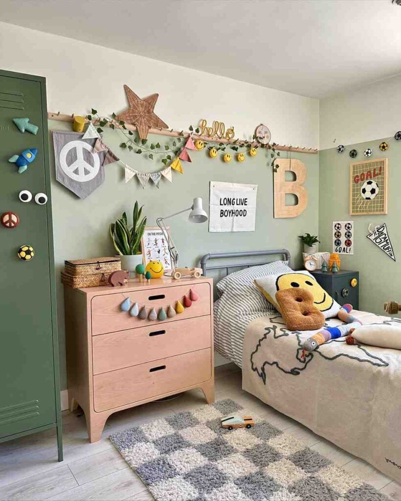 5 Best Young Boys Bedroom Color Schemes for a Fun and Stylish Space smallhometours.com 3