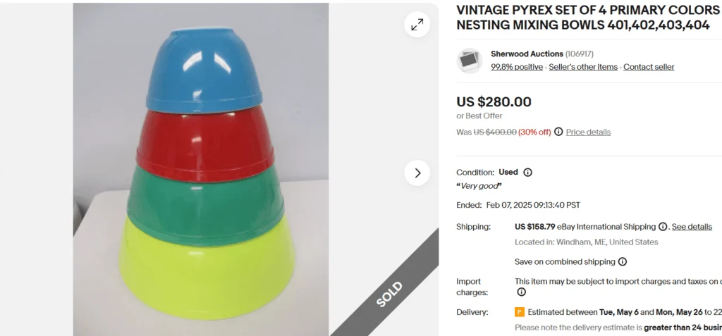 Vintage Pyrex