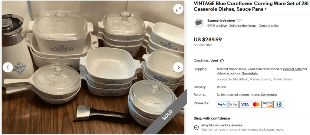 Vintage Corningware