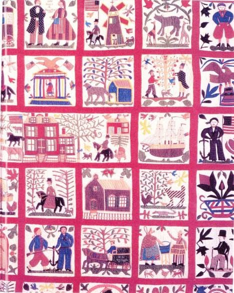 Civil War-era quilt known as the Reconciliation Quilt.