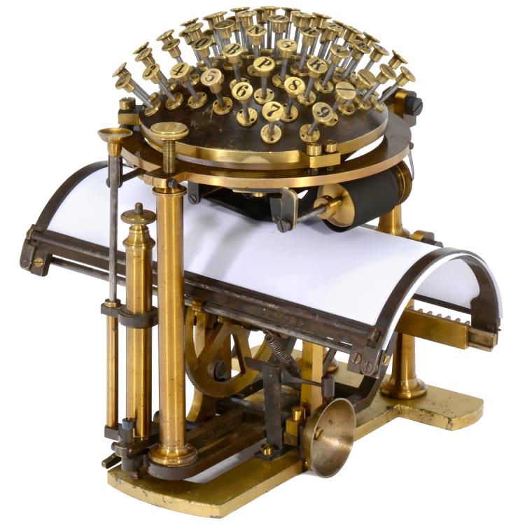 Malling-Hansen Writing Ball, 1867