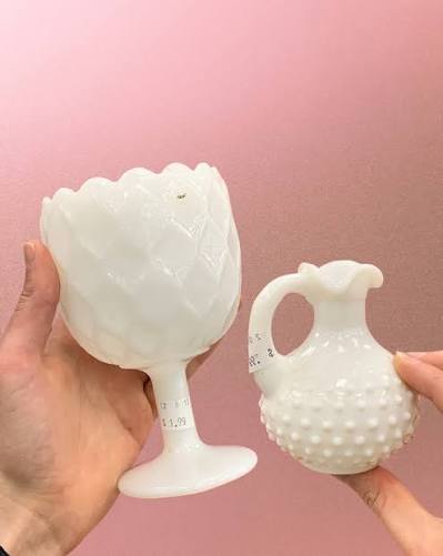 Milk glasses